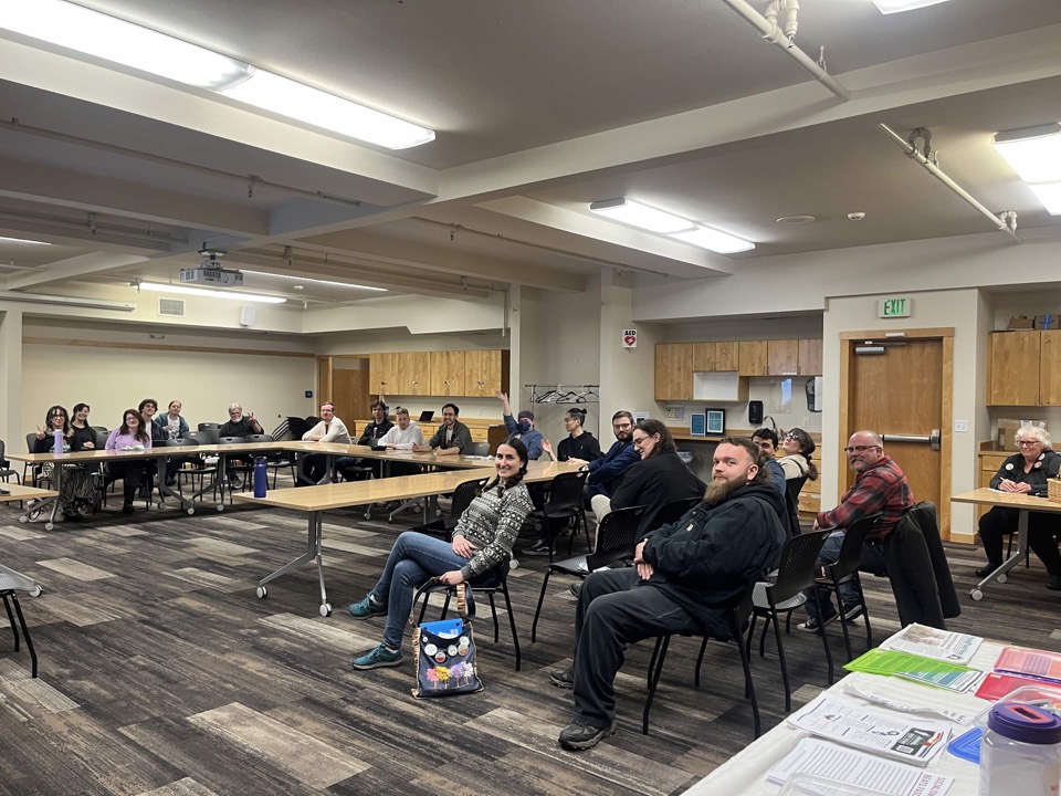 West Sound DSA members at our monthly general meeting thumbnail